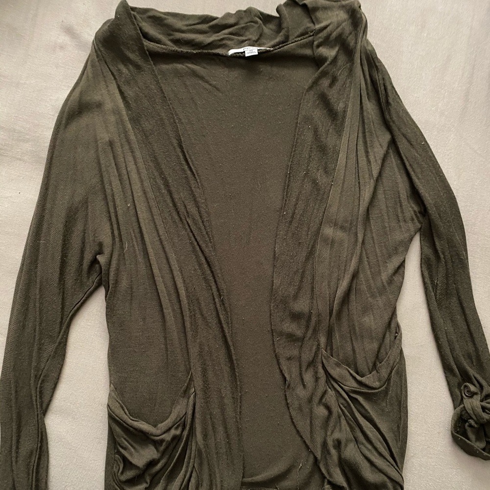 Green Cardigan